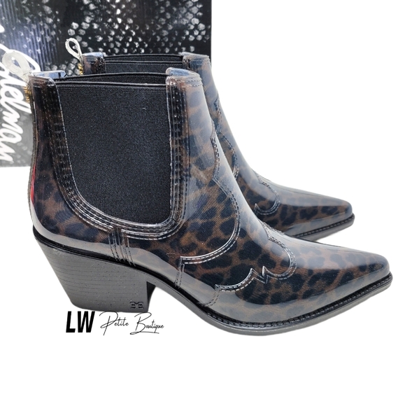 Sam Edelman Shoes - Sam Edelman Winona Western Rain Boots sz 8